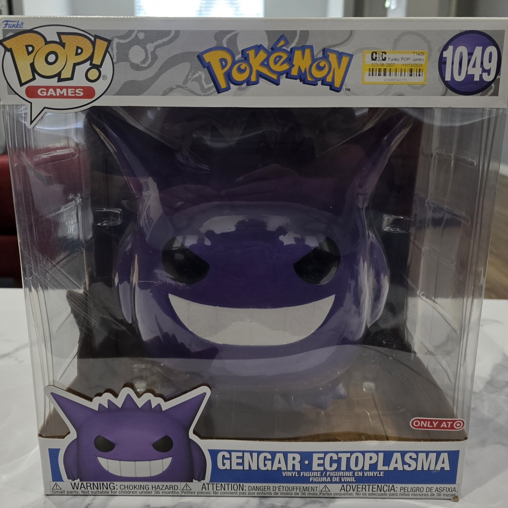 Funko Pop! Pokémon Gengar Ectoplasma Vinyl Figure - Purple